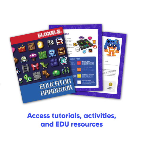 Bloxels EDU: 35 Student Licenses + Ideas & Workbook