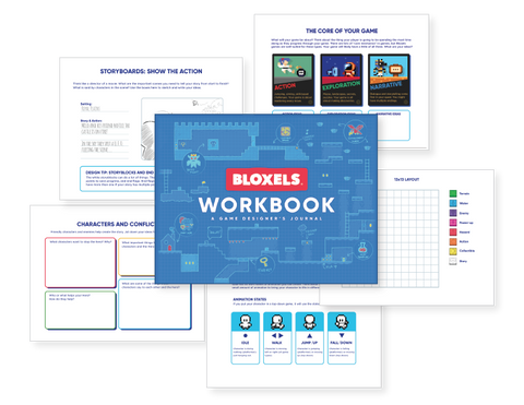 Bloxels Workbook: Bundle of Five